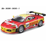 Bburago 1:43 Ferrari F430 GTC 2008 No.97 (red) - code Bburago 36303 modely aut