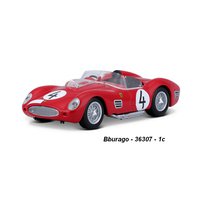 Bburago 1:43 Ferrari 250 Testa Rossa 1959 No.4 (red) - code Bburago 36307, modely