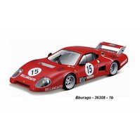 Bburago 1:43 Ferrari 512 BB II serie 1981 No.15 (red) - code Bburago 36308, modely aut
