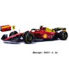 Bburago 1:43 Ferrari F1-75 No.55 C. Sainz Monza 2022 - code Bburago 36831 SM, helmet