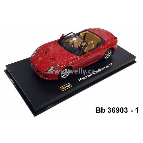 Bburago 1:43 Ferrari California T open top (red) - code Bburago 36903 modely aut