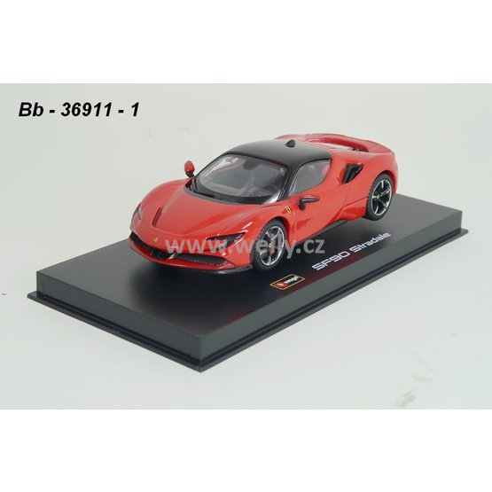 Bburago 1:43 Ferrari SF90 Stradale (red) - code Bburago 36911 modely aut