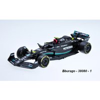 Bburago 1:43 Formule 1 Mercedes-Benz AMG W14E  No.44 L.Hamilton 2023 code 38080 H, ukončen