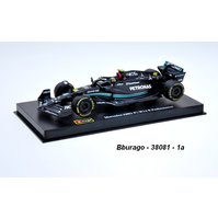 Bburago 1:43 Mercedes-Benz AMG F1 W14 E No.44 L.Hamilton 2023 - code Bburago 38081