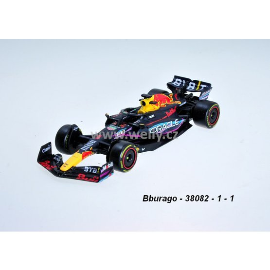 Bburago 1:43 Formule 1 Red Bull RB19 No.1 M.Verstapen 2023 GP Miami code 38082 VM, neka