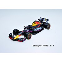 Bburago 1:43 Formule 1 Red Bull RB19 No.1 M.Verstapen 2023 GP Miami code 38082 VM, neka