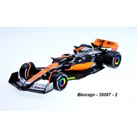 Bburago 1:43 Formule 1 McLaren MCL 60 No.81 O.Piastri 2023 code 38087 P, ukončena výroba
