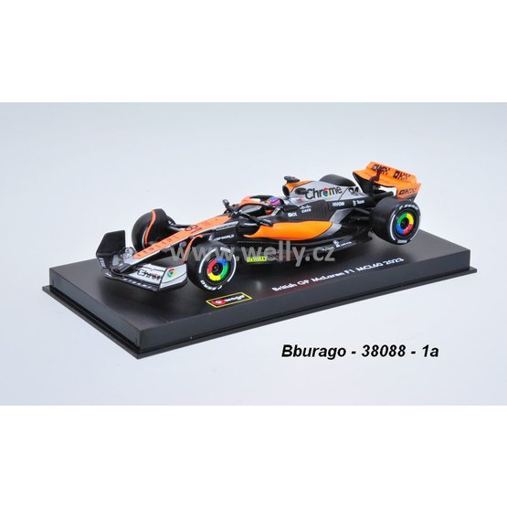 Bburago 1:43 McLaren MCL60 No.81 O.Piastri 2023 - code Bburago 38088 P, ukončena výroba