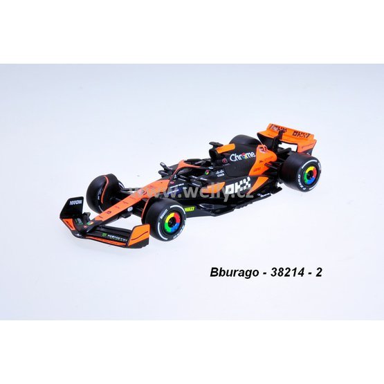 Bburago 1:43 Formule 1 McLaren MCL 38 No.81 O.Piastri 2024, code 38214 P