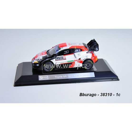 Bburago 1:43 Toyota GR Yaris Rally 1 Hybrid, code Bburago 38310, modely aut