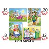Puzzle Castorland sada 8, 12, 15, 20 Little Red Riding Hood - code Castorland B-04294