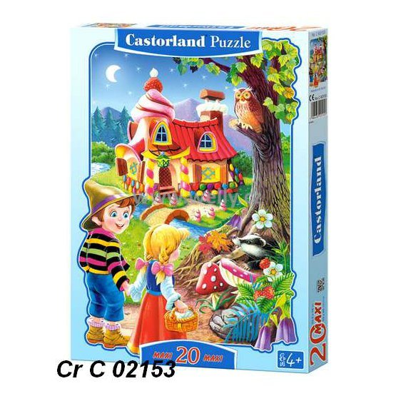 Castorland 20 Hansel and Gretel - code Castorland C-02153, puzzle