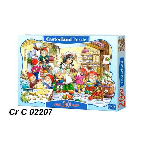 Castorland 20 Snow White and the Seven Dwarfs - code Castorland C-02207, puzzle