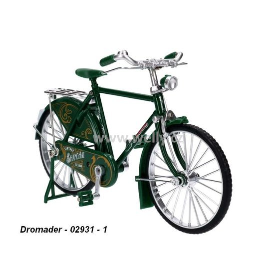 Dromader Retro bike (green) - code Dromader 02931, kolo