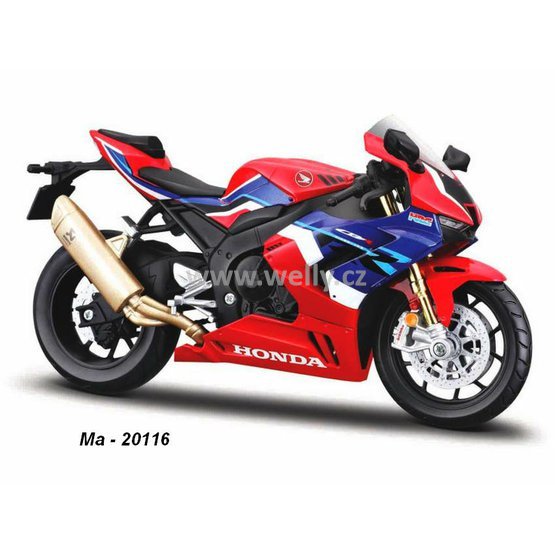 Maisto 1:18 Honda CBR1000RR-R Fireblade SP (red) - code Maisto 20116, model motocyklu