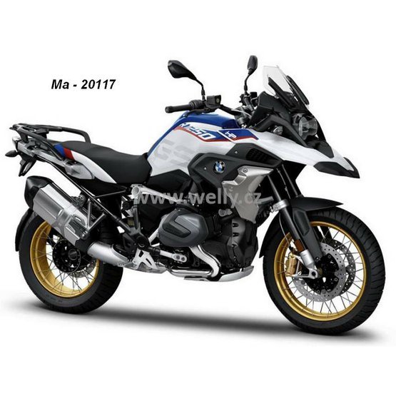 Maisto 1:18 BMW R1250 GS 2020  (white) - code Maisto 20117, model motocyklu