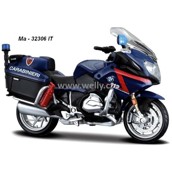 Maisto 1:18 BMW R 1200 RT (Carabinieri) - code Maisto 32306, model motocyklu