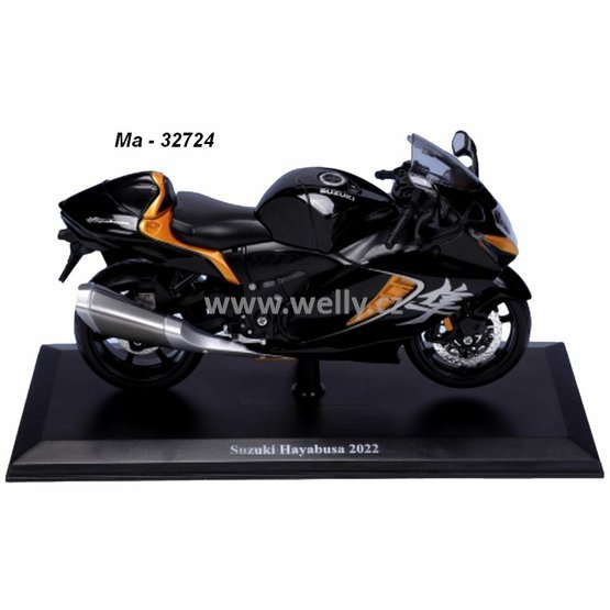 Maisto 1:12 Suzuki Hayabusa (black) - code Maisto 32724, model motocyklu