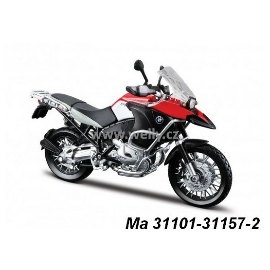 Maisto 1:12 BMW R1200 GS (red) - code Maisto 31157, model motocyklu