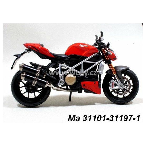 Maisto 1:12 Ducati mod Streetfighter S (red) - code Maisto 31197, model motocyklu