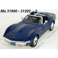 Maisto 1:24 Chevrolet 1970 Covette (met. blue) - code Maisto 31202, modely aut