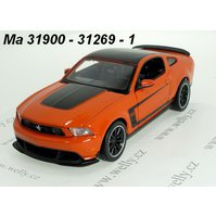 Maisto 1:24 Ford Mustang boss 302 (orange) - code Maisto 31269, modely aut