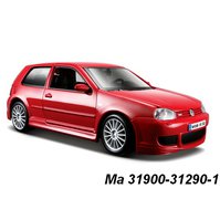 Maisto 1:24 Volkswagen Golf R32(red) - code Maisto 31290, modely aut