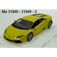 Maisto 1:24 Lamborghini Huracan LP 610-4 (yellow) - code Maisto 31509, modely aut