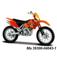 Maisto 1:18 KTM 525 SX (orange) - code Maisto 04043, model motocyklu