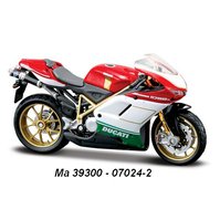 Maisto 1:18 Ducati 1098 S (white / red) - code Maisto 07024, model motocyklu