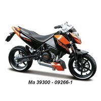 Maisto 1:18 KTM 690 Duke (black / orange) - code Maisto 09266, model motocyklu