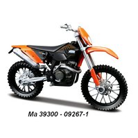 Maisto 1:18 KTM 450 EXC (black / orange) - code Maisto 09267, model motocyklu