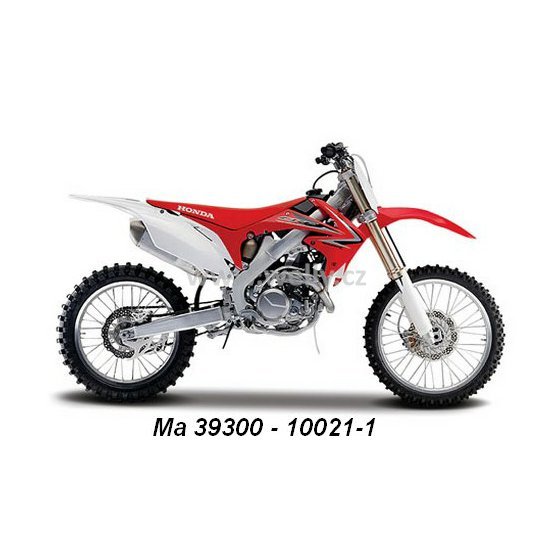 Maisto 1:18 Honda CRF 450R (red) - code Maisto 10021, model motocyklu