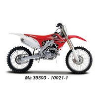 Maisto 1:18 Honda CRF 450R (red) - code Maisto 10021, model motocyklu