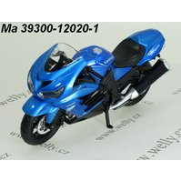 Maisto 1:18 Kawasaki Ninja ZX-14R (blue) - code Maisto 12020, model motocyklu