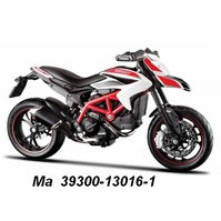 Maisto 1:18 Ducati Hypermotard SP 2013 (white/red) - code Maisto 13016, model motocyklu