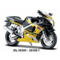 Maisto 1:18 Suzuki GSX-R600 (yellow) - code Maisto 39359, model motocyklu