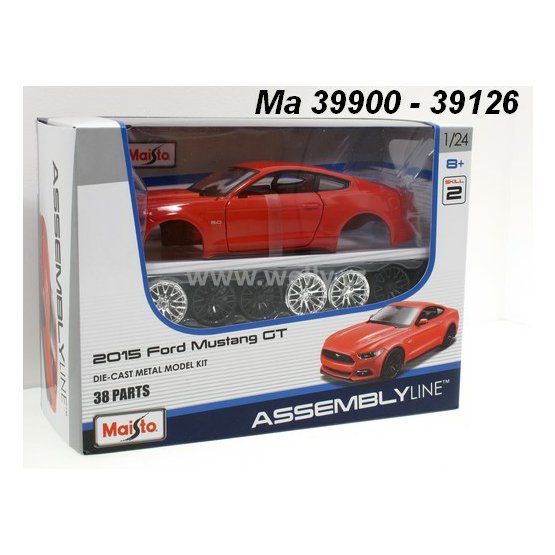 Maisto 1:24 Kit 2015 Ford Mustang GT - code Maisto 39126, modely aut