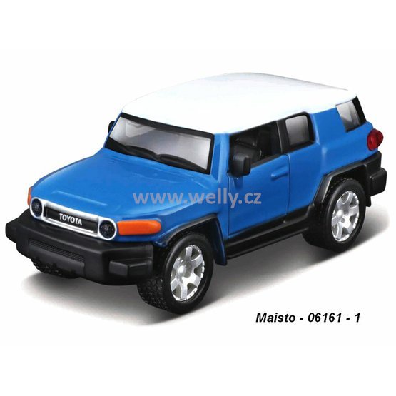 Maisto 1:34-39 Toyota FJ Cruiser (blue) - code Maisto 21001-06161, pull-back