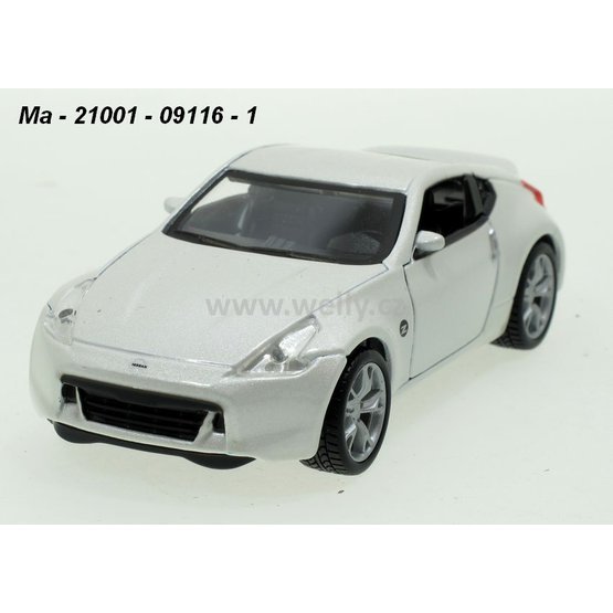 Maisto 1:34-39 Nissan 370 Z 2009 (white) - code Maisto 21001-09116, pull-back