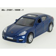 Maisto 1:34-39 Porsche Panamera (blue) - code Maisto 21001-10006, pull-back