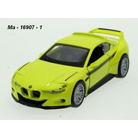 Maisto 1:34-39 BMW 3.0 CSL Hommage (yellow) - code Maisto 21001-16907, pull-back