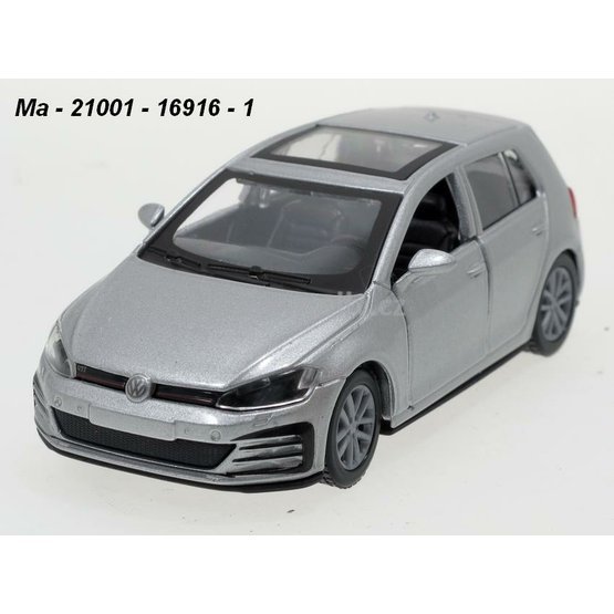 Maisto 1:34-39 Volkswagen Golf GTi 2017 (silver) - code Maisto 21001-16916, pull-back