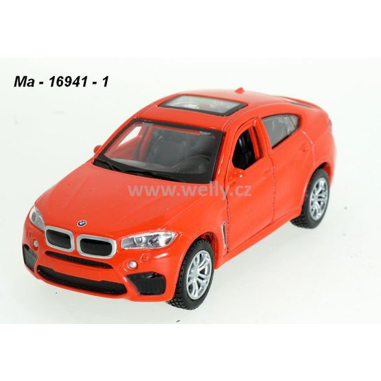 Maisto 1:34-39 BMW X6M (red) - code Maisto 21001-16941, pull-back