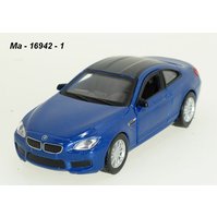 Maisto 1:34-39 BMW M6 (blue) - code Maisto 21001-16942, pull-back