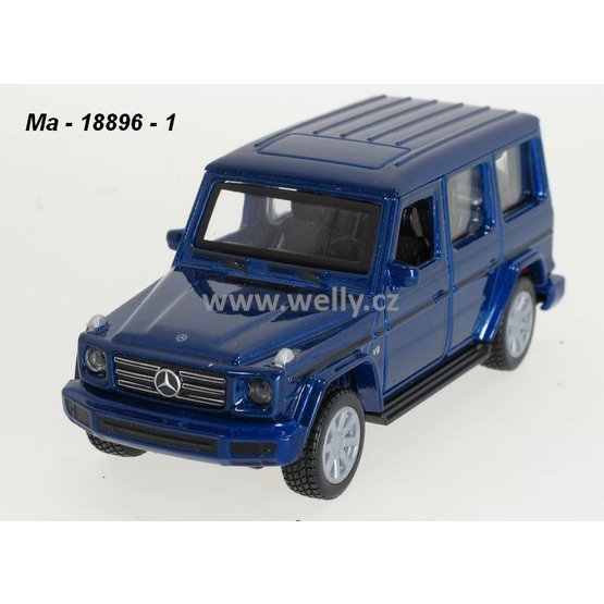 Maisto 1:34-39 Merc.-Benz G-Class (blue) - code Maisto 21001-18896, pull-back