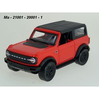 Maisto 1:34-39 Ford Bronco Wildtrak (red) - code Maisto 21001-20001, pull-back