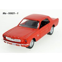 Maisto 1:34-39 Ford Mustang 1965 (red) - code Maisto 21001-09854, pull-back