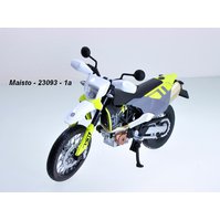 Maisto 1:12 Husqvarna 701 Supermoto 2023 (yellow) - code Maisto 23093, model motocyklu