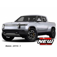 Maisto 1:34-39 Rivian R1T (silver) - code Maisto 21001-23114, pull-back